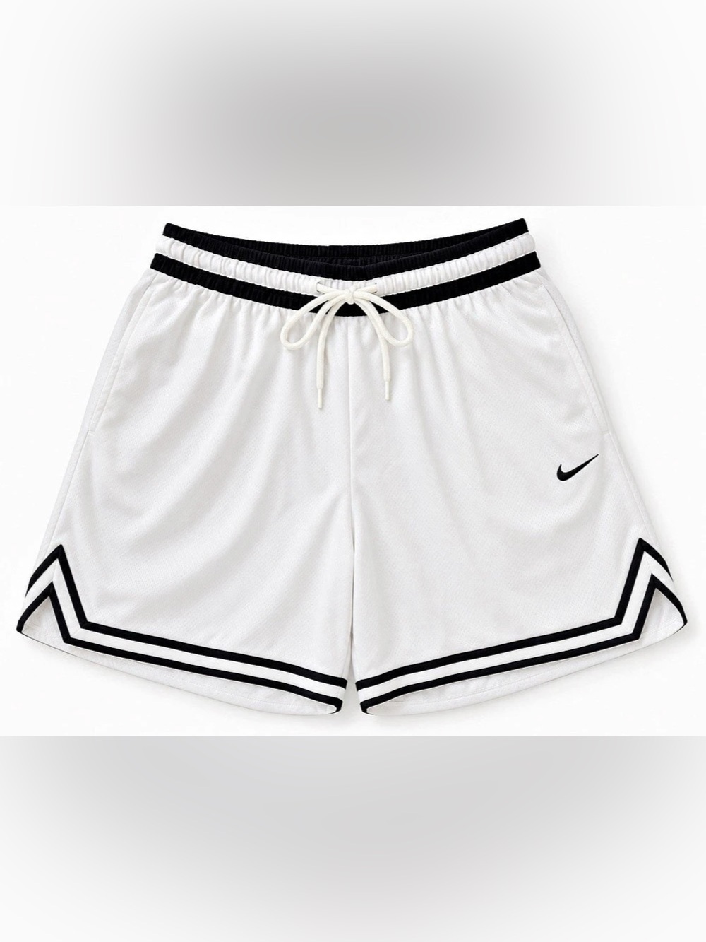 Nike Dri-FIT DNA Basketball Shorts White & Black